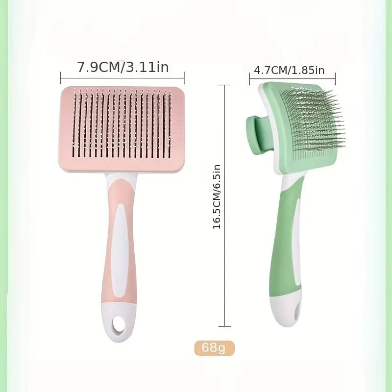 1Pcs Pet Hair Removal Comb Undercoat Hair Removal Slicker Brush for Dog and Cat Grooming Tool