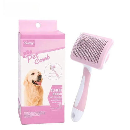 1Pcs Pet Hair Removal Comb Undercoat Hair Removal Slicker Brush for Dog and Cat Grooming Tool